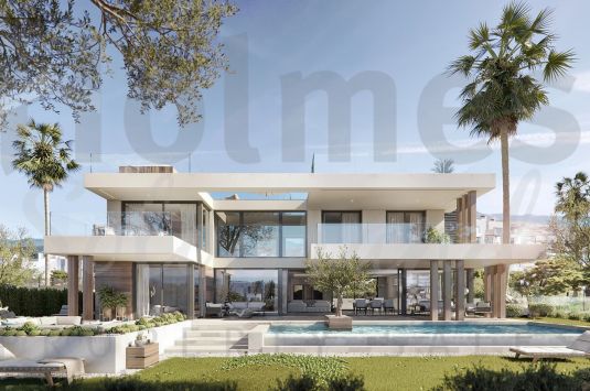 Villa Azahara. Exquisite Four-Bedroom Villa Project with Sea Views in San Roque Club, Cadiz