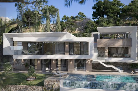 Contemporary two-floor villa with infinity pool in La Reserva, Sotogrande.
