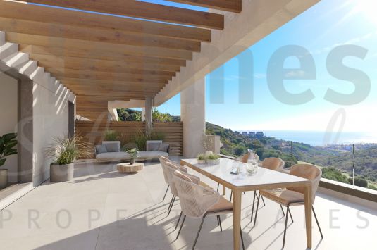 Apartamento de 3 dormitorios en 2ª planta en el nuevo complejo residencial de Atria en La Alcaidesa con vistas espectaculares.