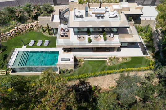 Villa Selene a striking example of modern, sustainable luxury in La Cerquilla, Nueva Andalucia.