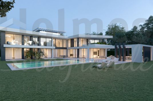 Spectacular modern style villa currently under construction in the Kings and Queens area.