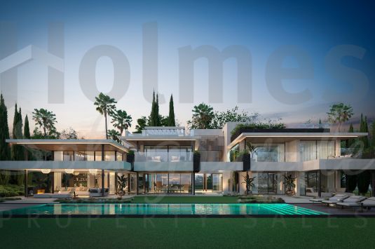 VILLA BATUR. Impressive project of a contemporary-style villa in a prime location within the Kings and Queens area.