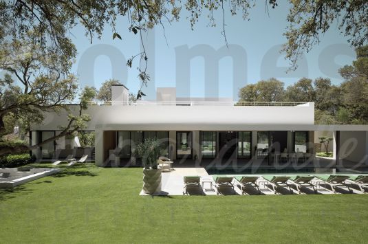Spectacular contemporary design villa next to the 17th hole of the prestigious Real Club Valderrama