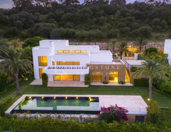 Charming villa with golf views within The Finca Cortesin Resort
