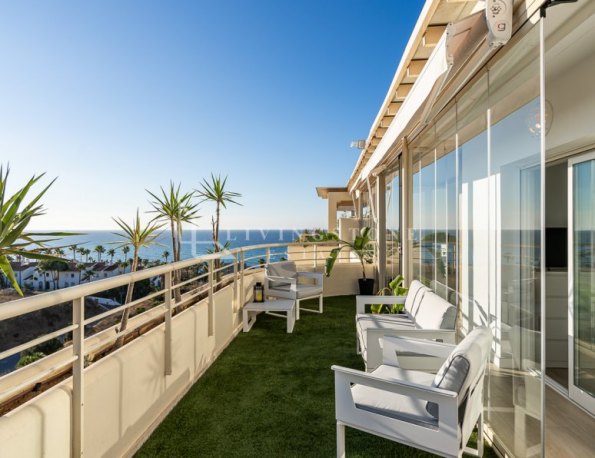 Luxury 1 Bedroom Penthouse with Sea Views in Mijas Costa, Malaga
