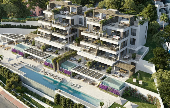 Development in Cala de Mijas, Mijas Costa