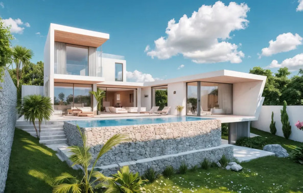 Development in Cala de Mijas, Mijas Costa