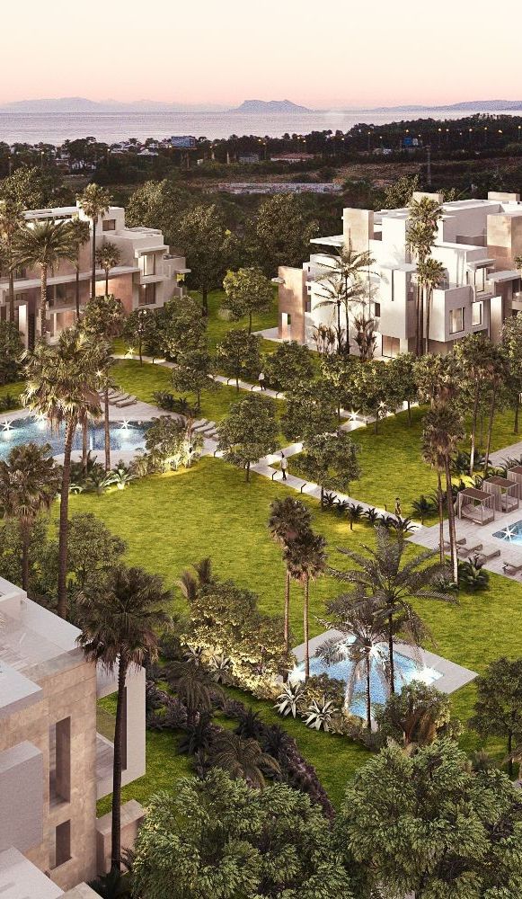 Penthouse moderne en construction sur le New Golden Mile d'Estepona