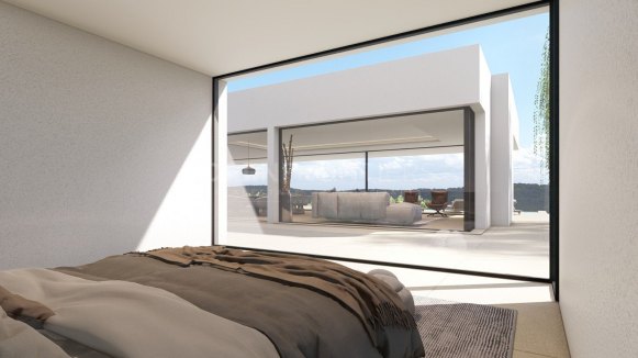 Modern villa in Sotogrande with completed structure and premium design