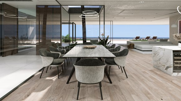 Villa Tierra: Villa de nueva construcción excepcional en Almenara Golf, Sotogrande