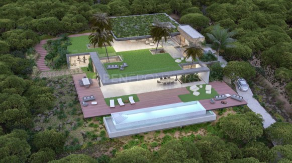 Villa Tierra: Villa de nueva construcción excepcional en Almenara Golf, Sotogrande