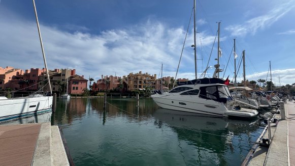 Prime 15m² Mooring with Panoramic Marina Views in Sotogrande Puerto Deportivo