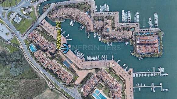 Prime 15m² Mooring with Panoramic Marina Views in Sotogrande Puerto Deportivo