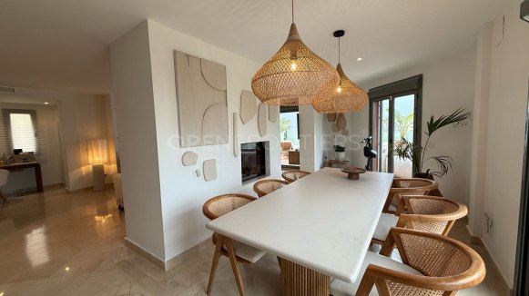 Modern Marina-Front Duplex Penthouse with Panoramic Views in Isla Tortuga, Sotogrande Port
