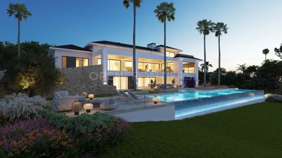 Prime Plot for Sale in Kings & Queens, Sotogrande Costa – Rare Opportunity with Golf Views, and sea views from first level of future villa.