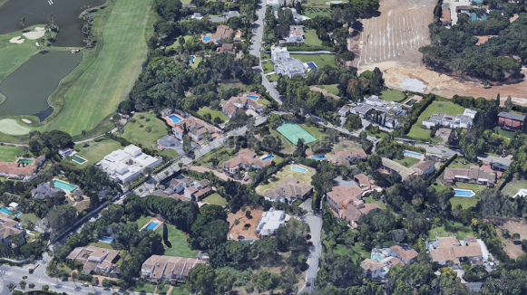 Prime Plot for Sale in Kings & Queens, Sotogrande Costa – Rare Opportunity with Golf Views, and sea views from first level of future villa.