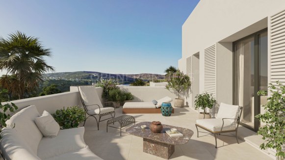 Villa De Los Alamos: New Build with Panoramic Views in La Reserva, Sotogrande