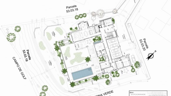 Plot in Sotogrande Alto with Almenara golf views