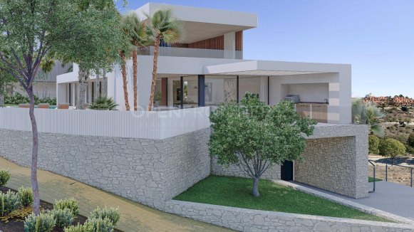 Plot with Sea and Mountain Views in Bahia de las Rocas, Manilva