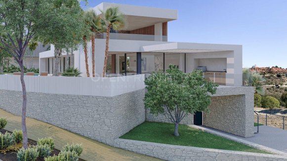 Plot with Sea and Mountain Views in Bahia de las Rocas, Manilva