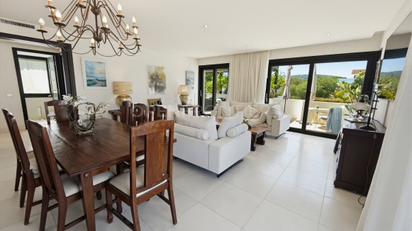 Contemporary duplex penthouse with private lift in Valderrama Sotogrande