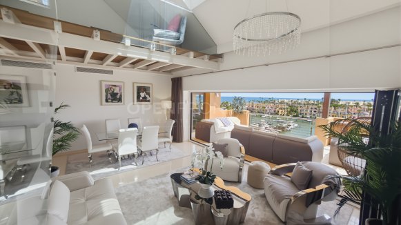 Duplex Penthouse with Sea and Marina Views in Sotogrande Marina