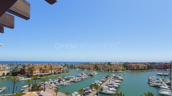 Duplex Penthouse with Sea and Marina Views in Sotogrande Marina