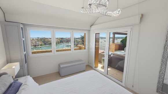 Duplex Penthouse with Sea and Marina Views in Sotogrande Marina