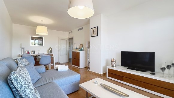 Ground Floor Apartment with Panoramic Sea and Golf Views in La Alcaidesa