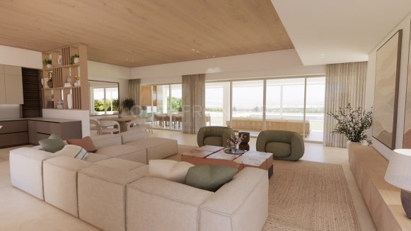 Modern Frontline Golf Villa with Lake Views in Sotogrande Alto