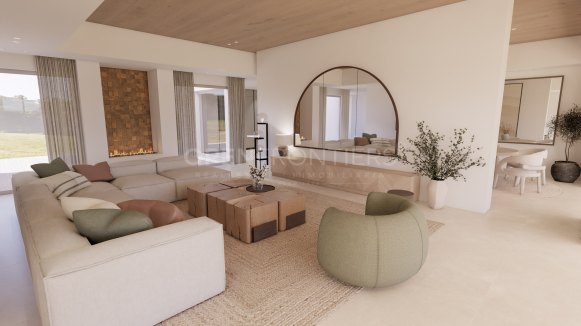 Modern Frontline Golf Villa with Lake Views in Sotogrande Alto