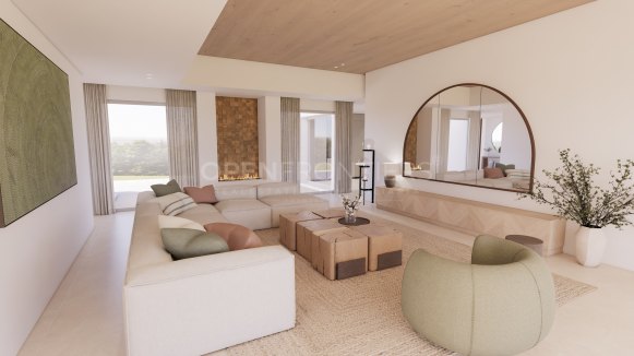 Modern Frontline Golf Villa with Lake Views in Sotogrande Alto