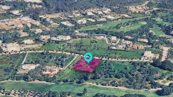 Exclusive plot in La Reserva de Sotogrande with views of Gibraltar and the golf course