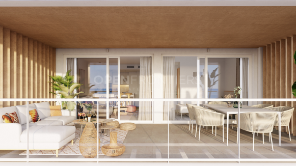 Alcaidesa Homes: 3-bedroom apartment with exceptional terrace and open views