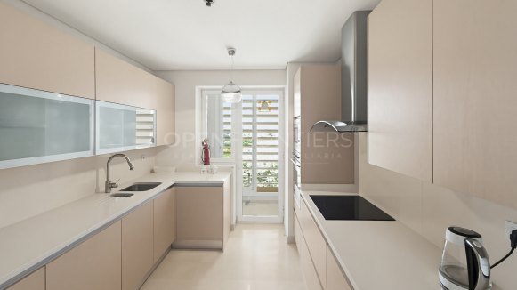 Luxury apartment in Ribera del Marlin with sea and marina views