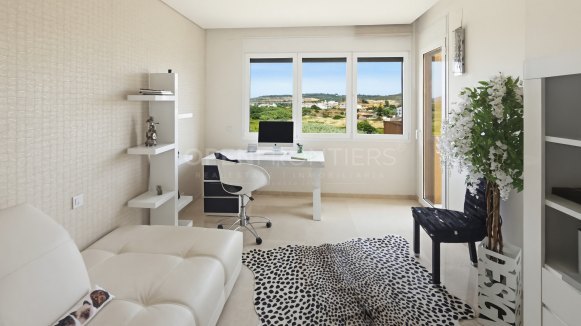 Luxury apartment in Ribera del Marlin with sea and marina views