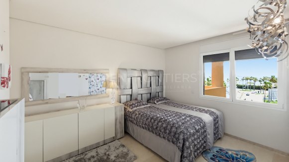 Luxury apartment in Ribera del Marlin with sea and marina views