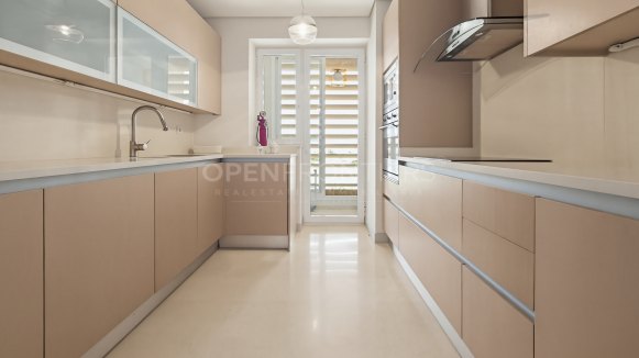 Luxury apartment in Ribera del Marlin with sea and marina views