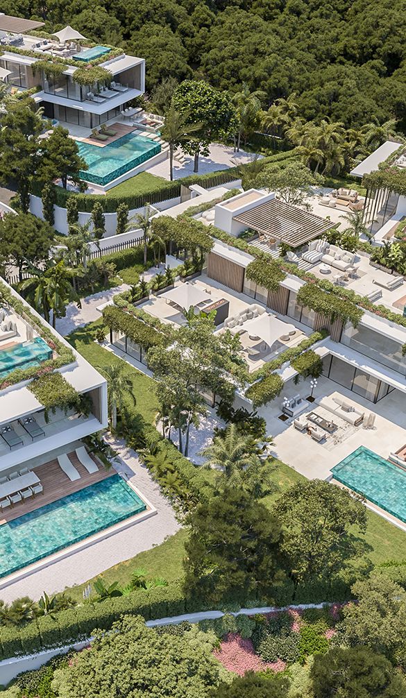 Luxury New Homes - Villas Cascada Camojan, Marbella Golden Mile