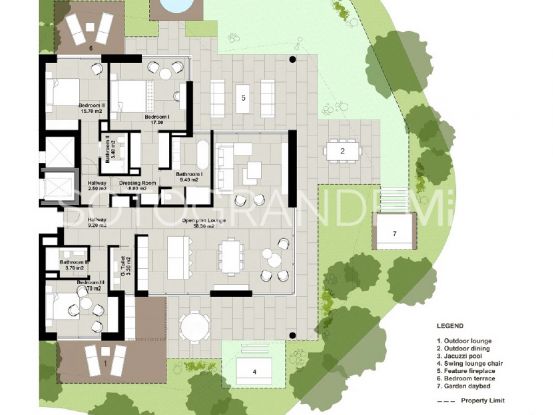 Buy La Reserva ground floor apartment with 3 bedrooms | Sotogrande Properties by Goli