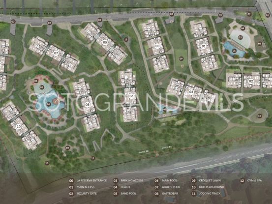 Buy La Reserva ground floor apartment with 3 bedrooms | Sotogrande Properties by Goli