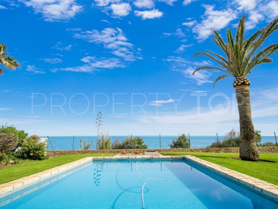Frontline beach villa for sale New Golden Mile Estepona