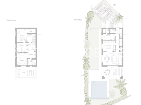 Semi detached house in Los Albares | Ondomus