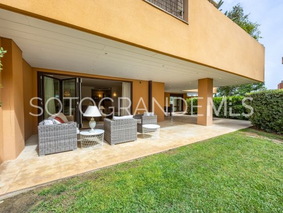 Buy 3 bedrooms ground floor apartment in Ribera del Marlin, Sotogrande Marina | Ondomus