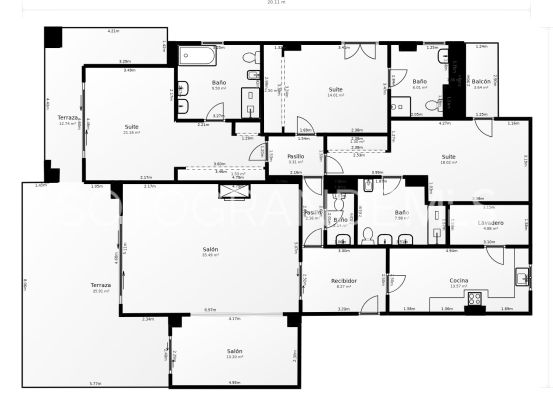 For sale 3 bedrooms apartment in Mirador del Golf | Ondomus