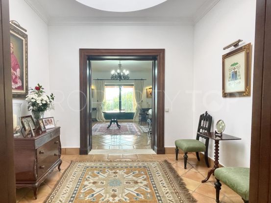 FOR SALE ELEGANT VILLA IN SOTOGRANDE ALTO, CLASSIC STYLE UPGRADED FOR HIGH ENERGY EFFICIENCY