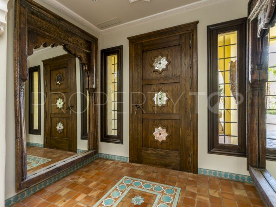 Enchanting Alhambra style mansion in exclusive golf resort.