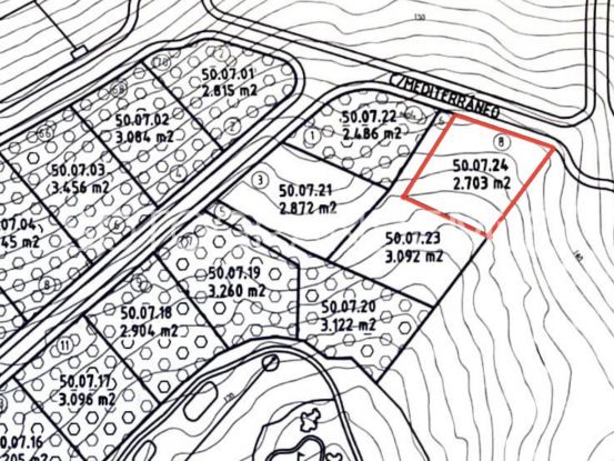 For sale Zona M plot | MarSotogrande