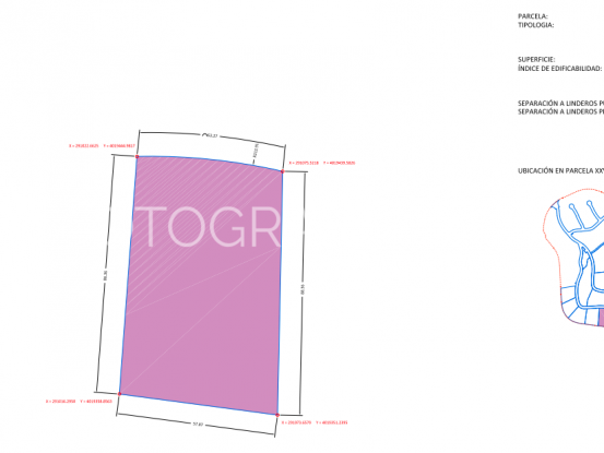 Plot in The Fifteen for sale | MarSotogrande