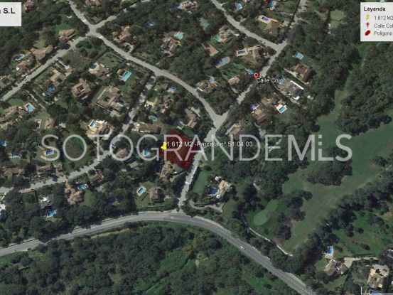 For sale plot in Zona C, Sotogrande Alto | John Medina Real Estate